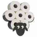 Sheep Toilet Paper Holde Cute Sheep Shape Wall-mounted Sheep Toilet Paper Holde