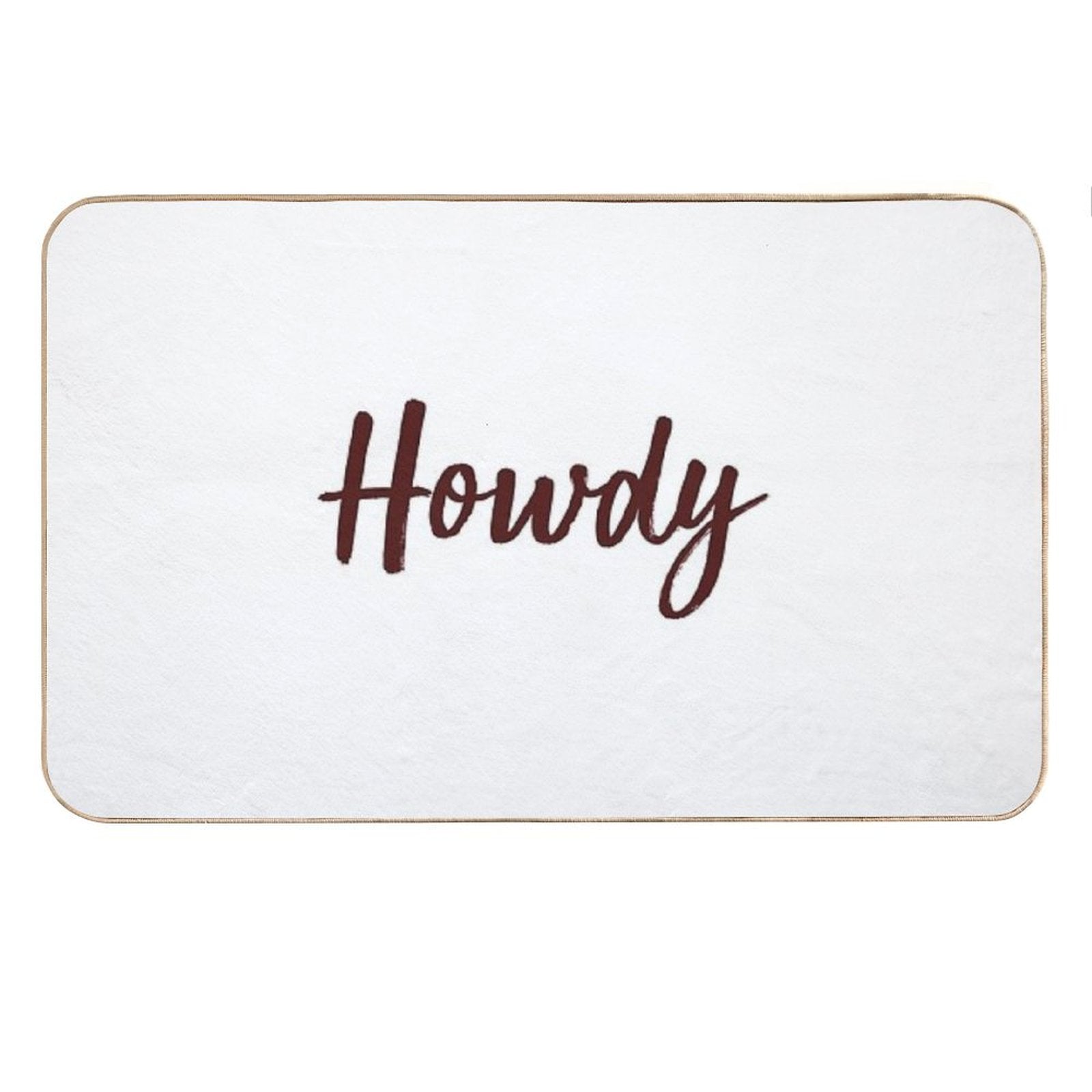 Howdy Bath Mat