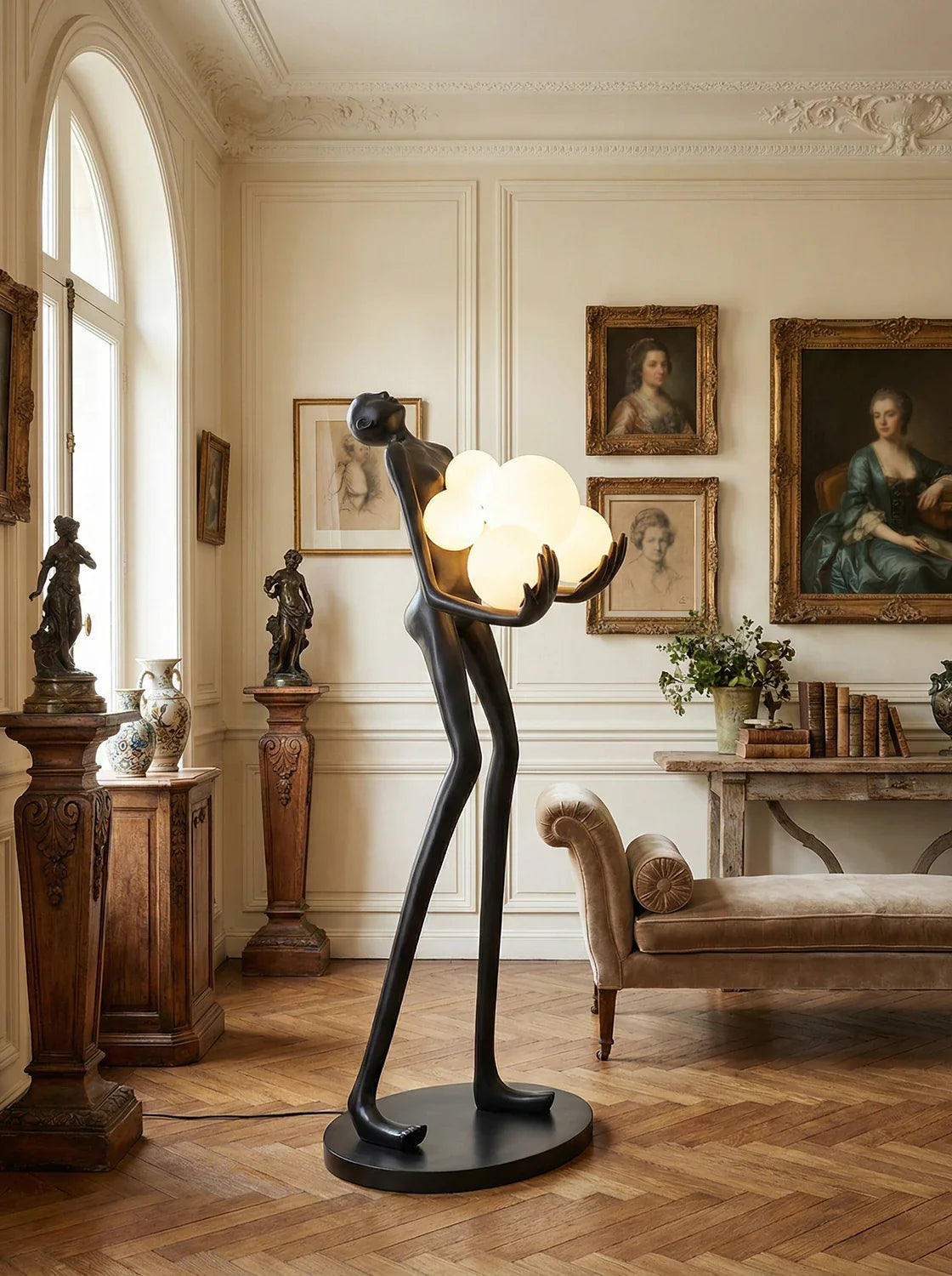 Artistic Decorative Figure Floor Lamp