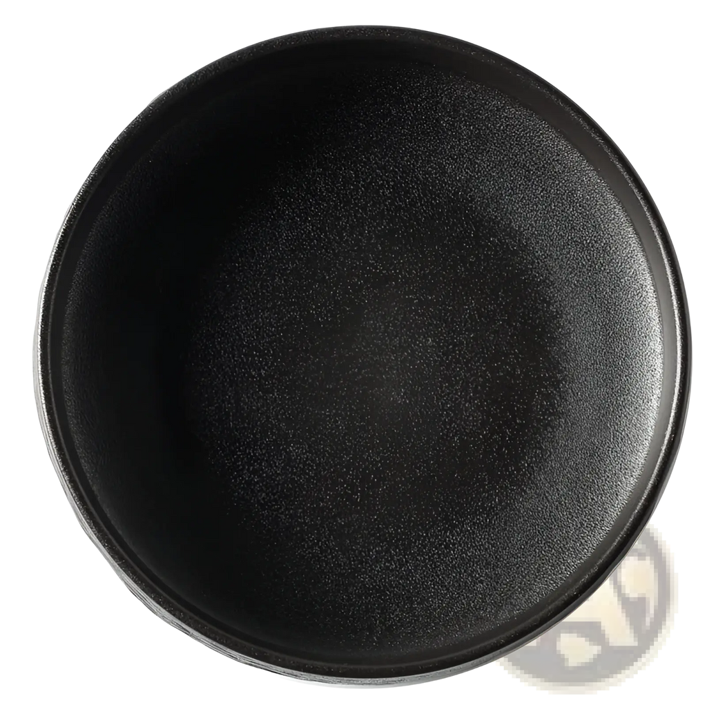 Ceramic Stone Pattern Deep Plate Japanese Tableware