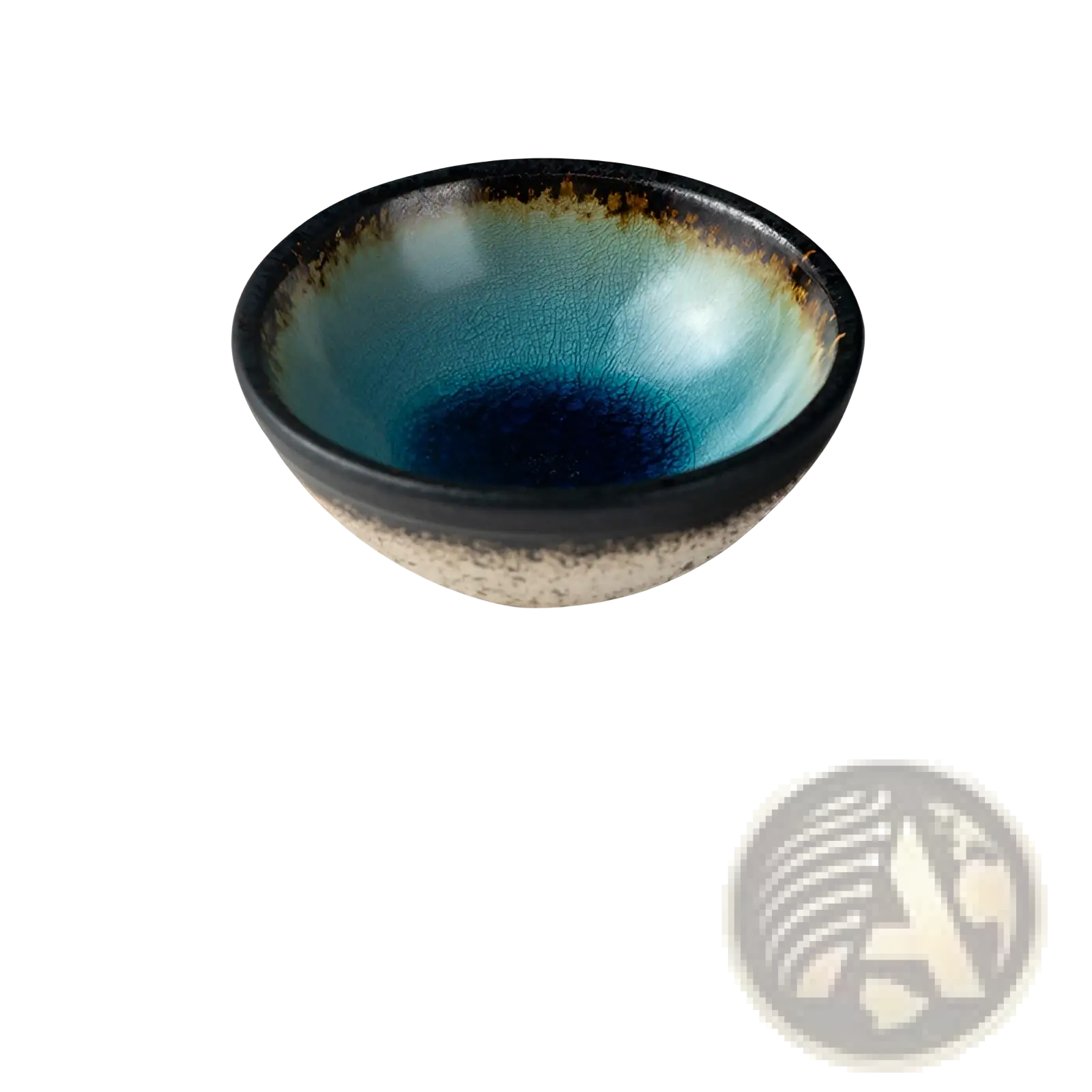 Japanese Ceramic Small Plates Rustic Speckled Glaze