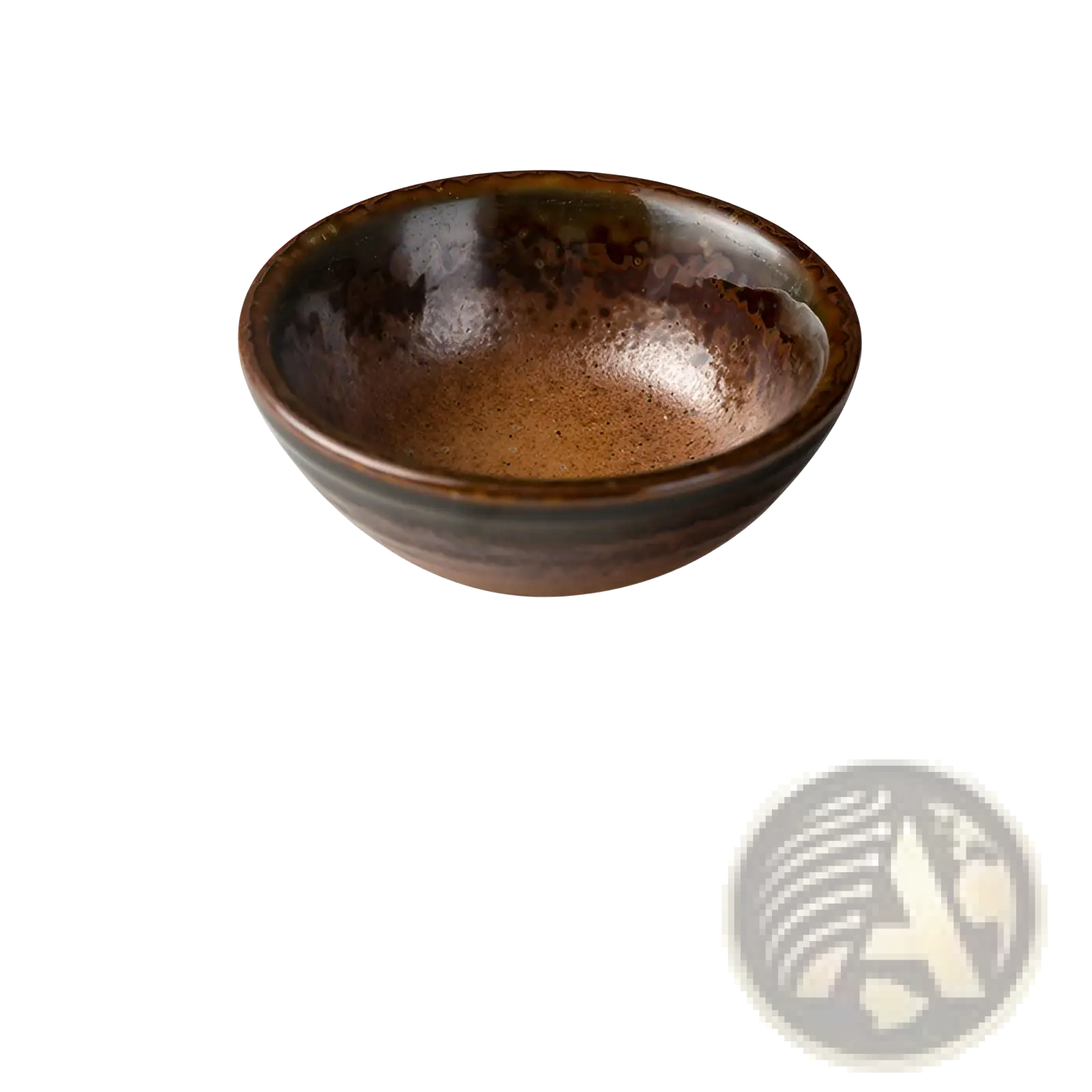 Japanese Ceramic Small Plates Rustic Speckled Glaze