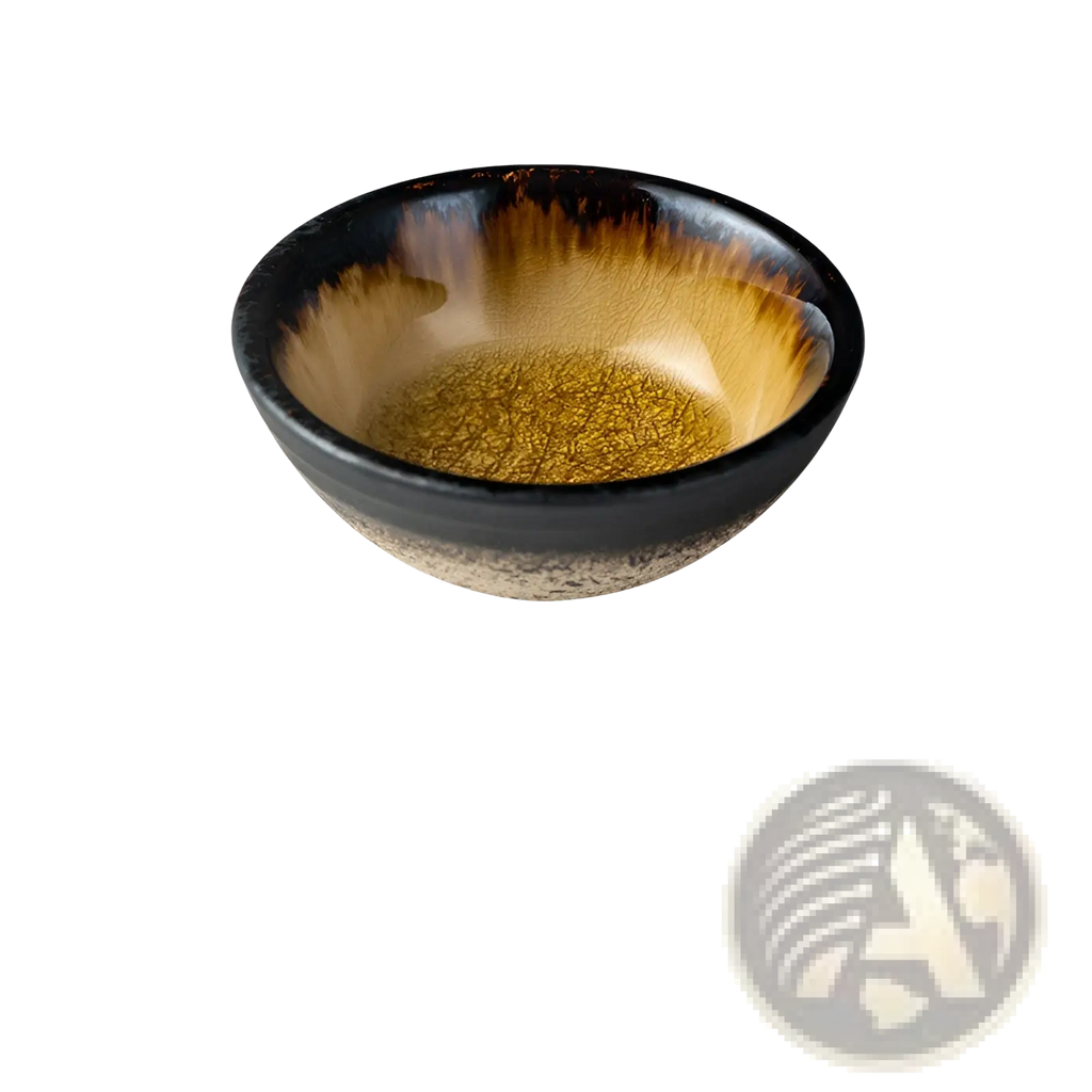 Japanese Ceramic Small Plates Rustic Speckled Glaze