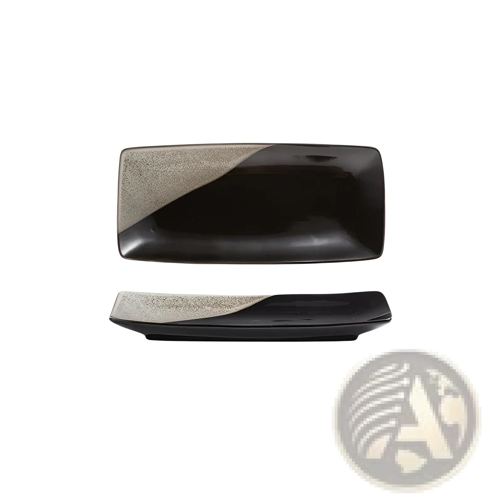 Japanese Ceramic Sushi Plates Rectangular Trays